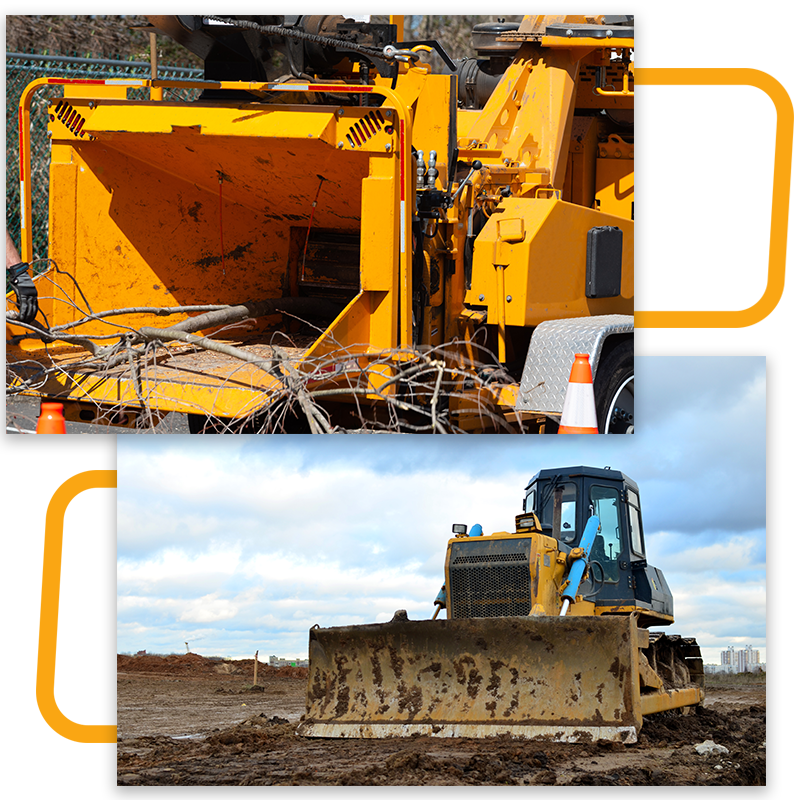 TX Mulching and Dozer Images - Bulldozer and Mulching