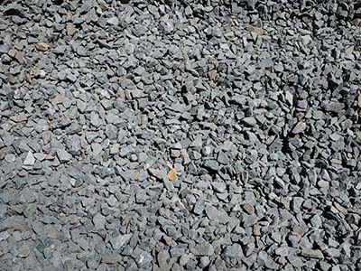 TX Mulching and Dozer Images - Pile of gravel